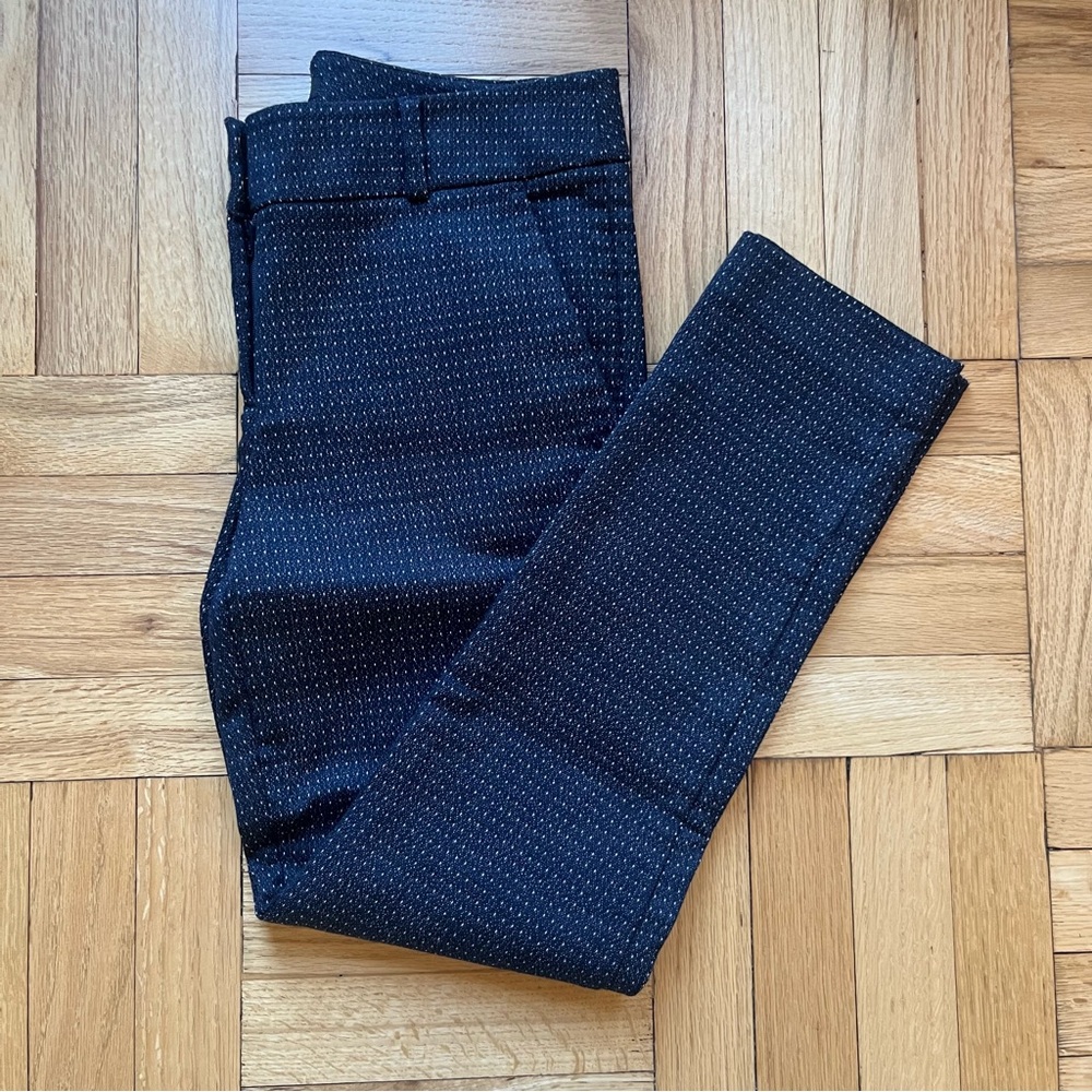 Navy speckled Marisa Skinny LOFT